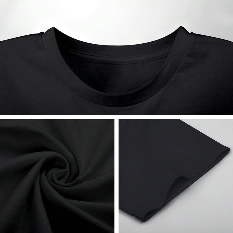 Men's Plus Size Casual Crew Neck T-Shirt - Geometric-Pattern, Smooth Cotton gallery