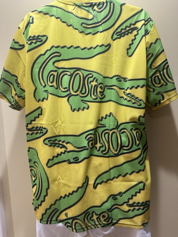 Men’s Lacoste Graphic Print T-Shirt Sz XL gallery