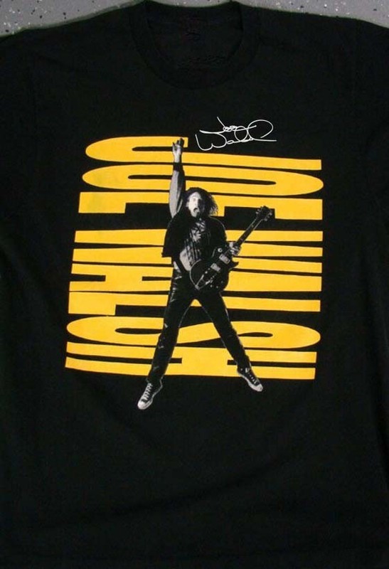 Vintage Joe Walsh Ordinary Average Tour Cotton Black Cotton All Size Shirt EN267