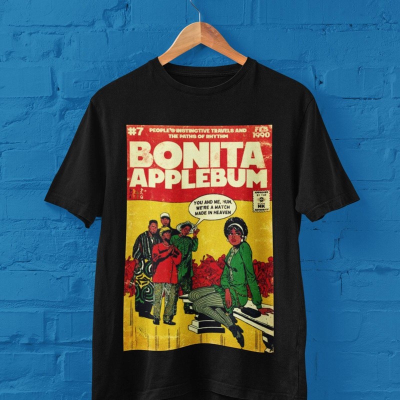 A Tribe Called Quest Shirt, Bonita Applebum! Vintage Album, 80s 90s Hip Hop RB,