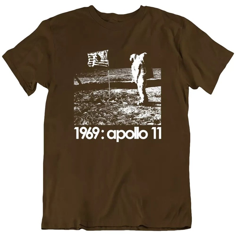 Space 1969, Apollo 11 Theory Stanley Kubrick Moon 2001 T Shirt Tee Gift New gallery