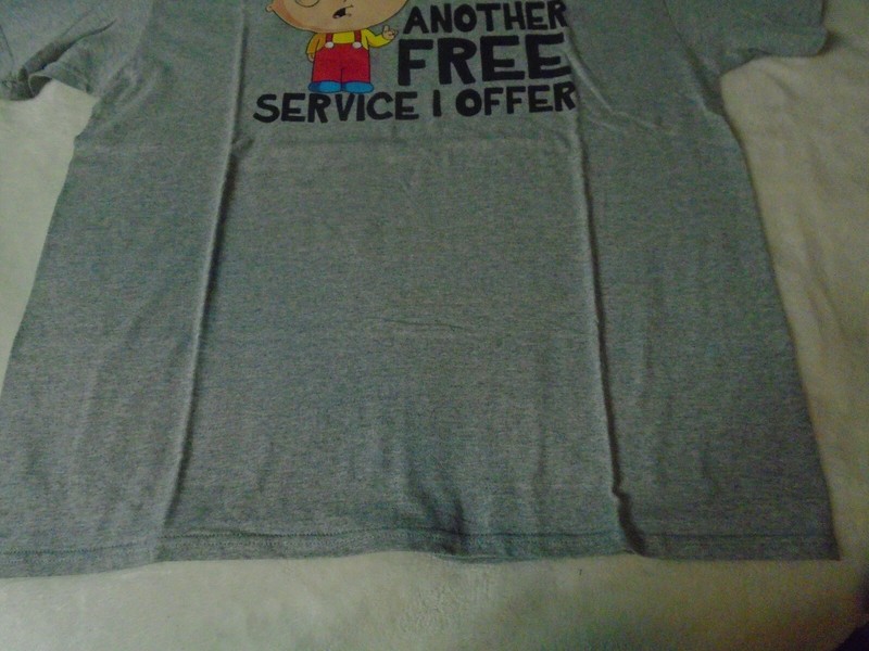 Family Guy - Graphics "Sarcasm..." Men's Sht Slve T XL 90%Cot/10%Poly gallery
