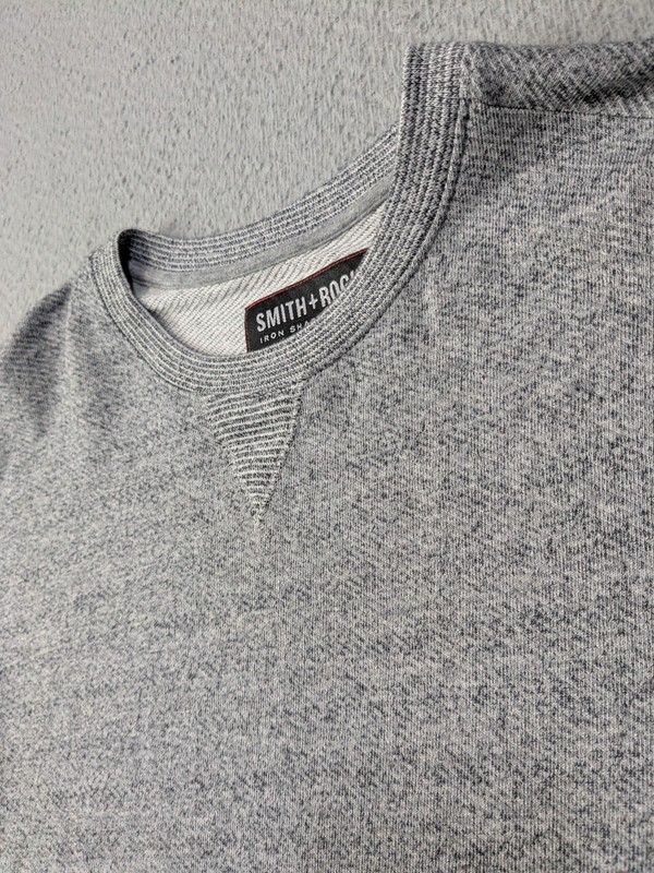 Smith and Rogue Shirt Small Sweatshirt Style Long Sleeve Gray Western Pullover gallery