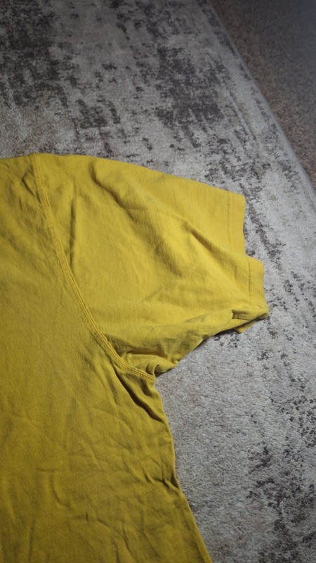 VTG Y2K Karl Kani Yellow 3XL Tee Shirt Hip Hop Rap Machine Washable gallery