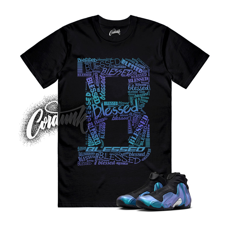 Flightposite Dusty Cactus Persian Violet Metallic Silver T Shirt Match B BLS