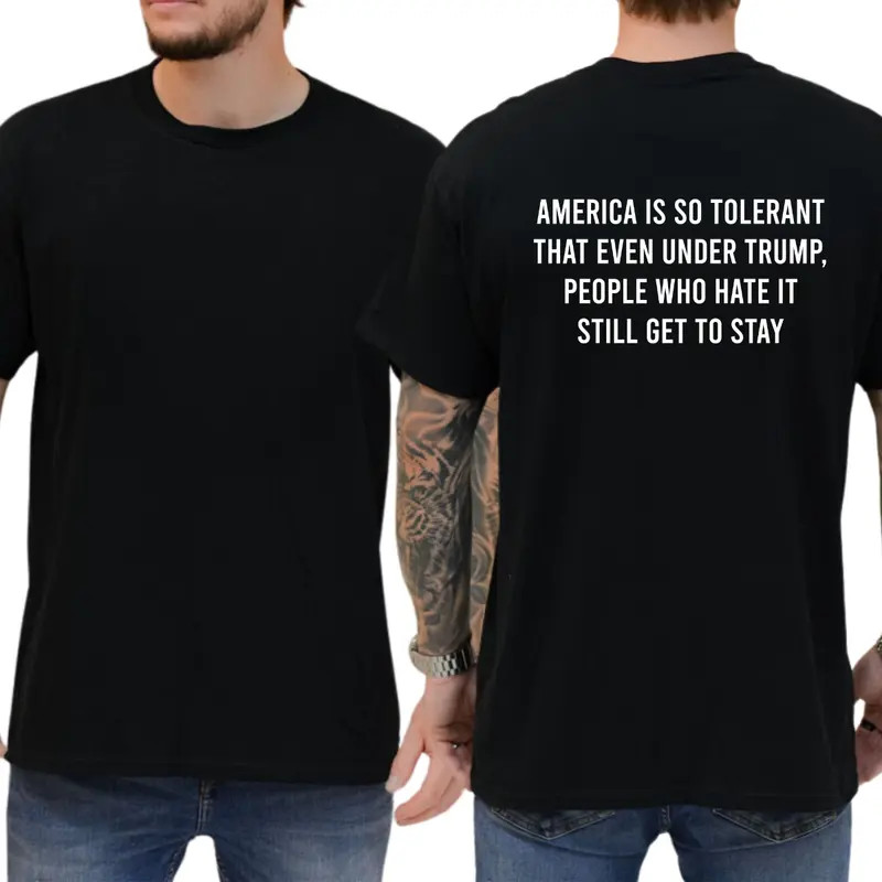 America Is So Tolerant That Even Under Trump People Who Hate It Still Get To Sta