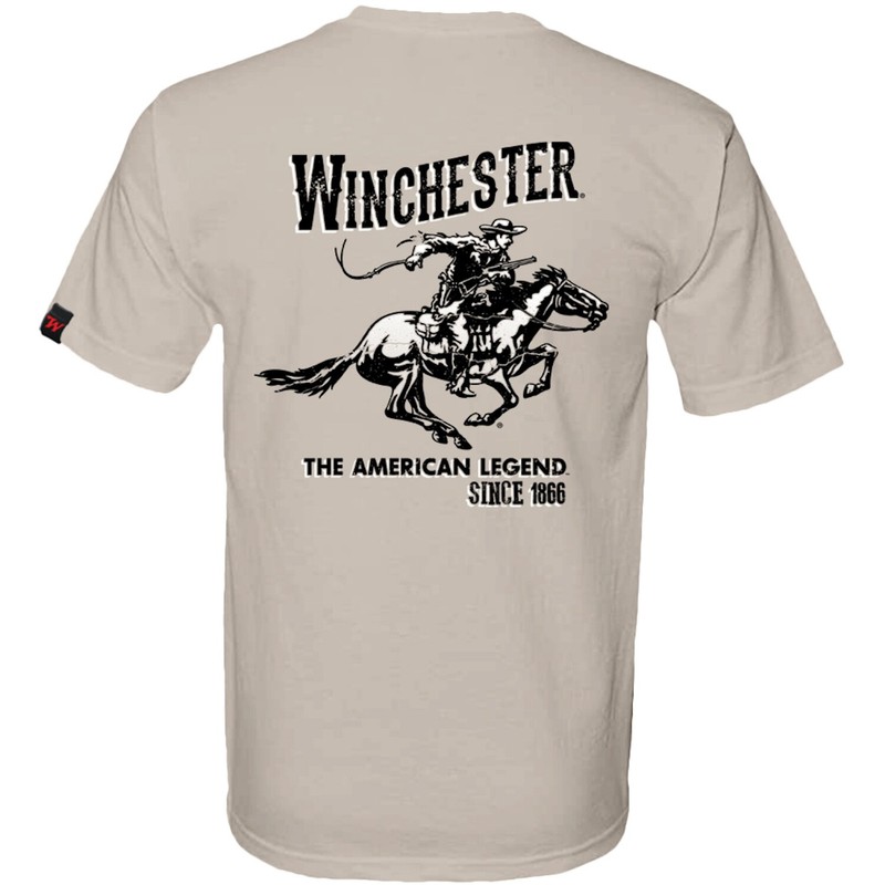 Winchester Pro – Vintage Horse and Rider Mens T-shirt