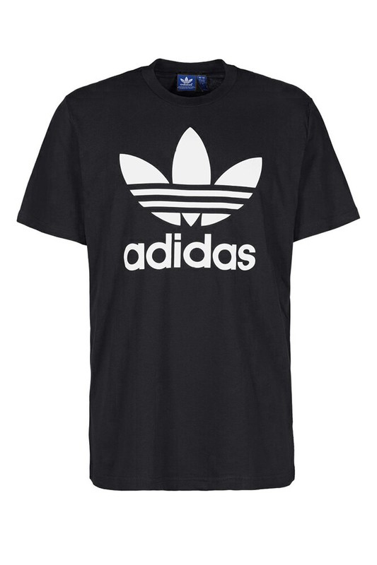 Adidas Men's T-Shirt Trefoil Logo Design Graphic Classic Short Sleeve Shirt gallery