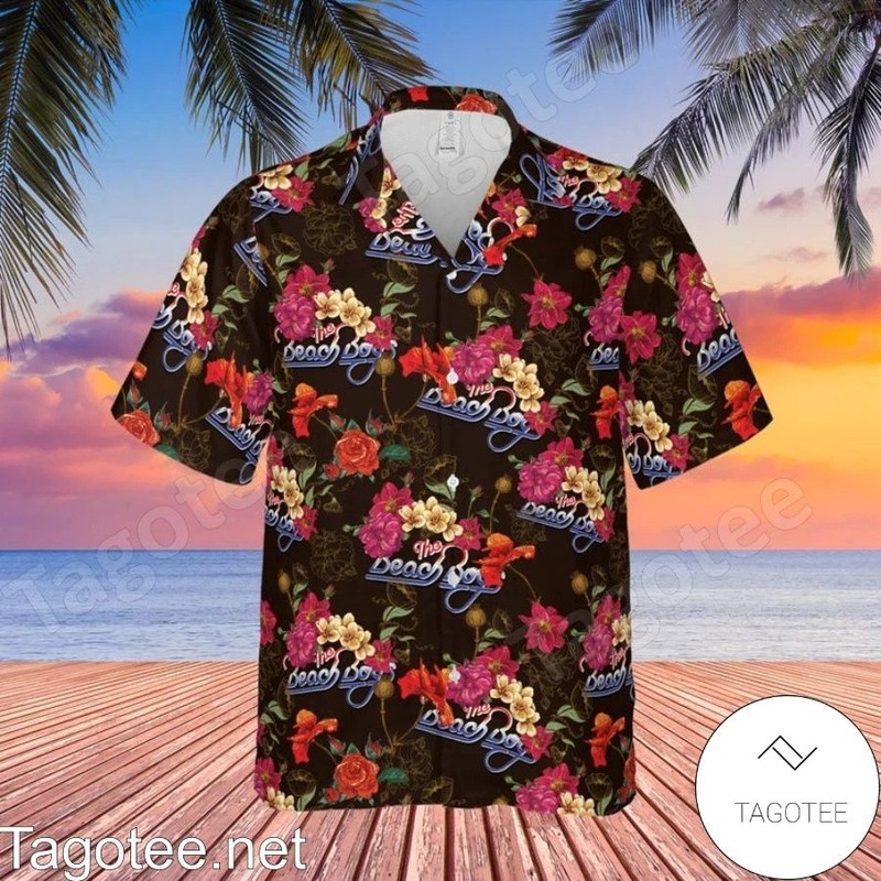 The Beach Boys Rock Band Floral Pattern Hawaiian Shirt S-5XL Fan BL2686