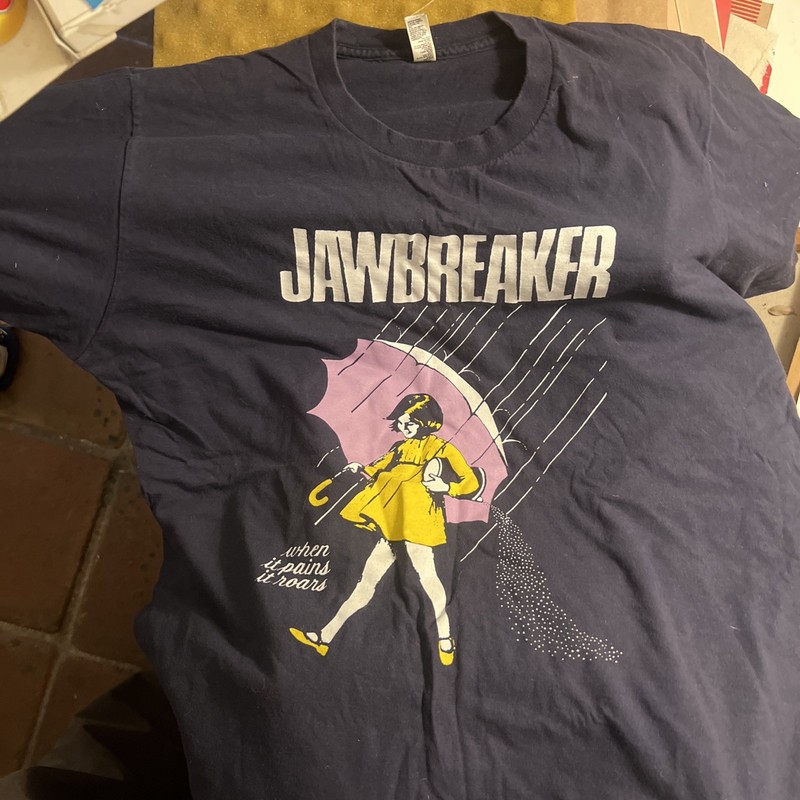 1993 Jawbreaker When It Rains It Roars Classic T-Shirt Black M