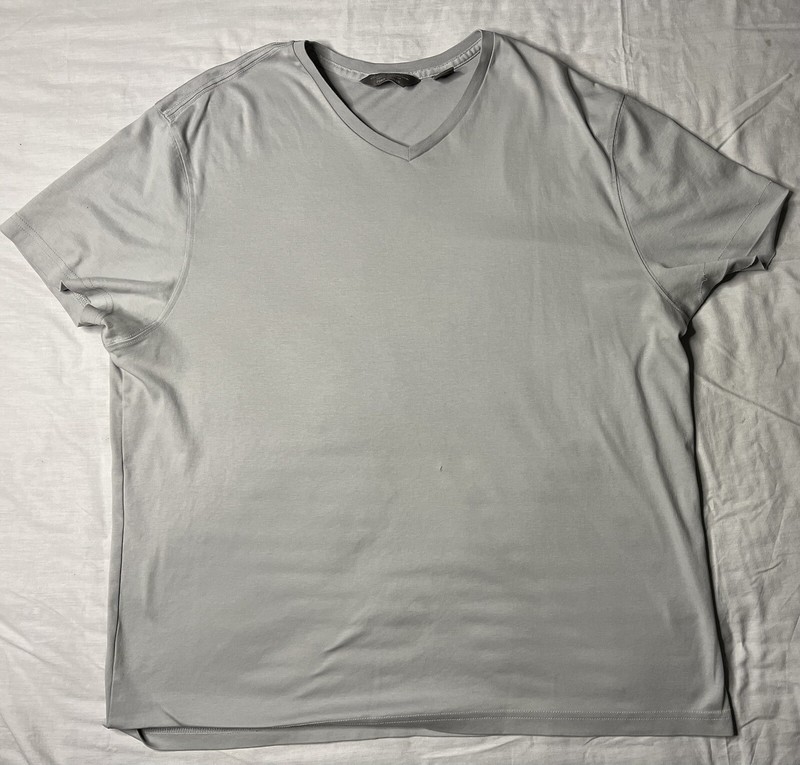 Daniel Cremieux Pima Cotton T Shirt Men’s Size XL Short Sleeve Gray