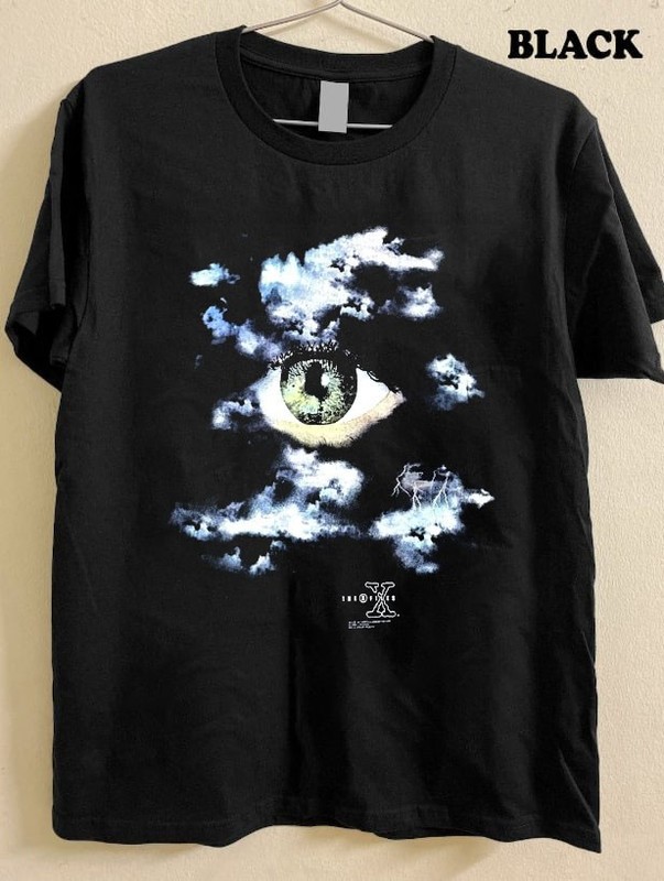 The X-Files Stanley Desantis black graphic unisex t-shirt QT5923