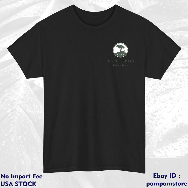 Pebble Beach Golf Club Logo Cotton Colors S M L XL 2XL 3XL – 5XL Made In USA