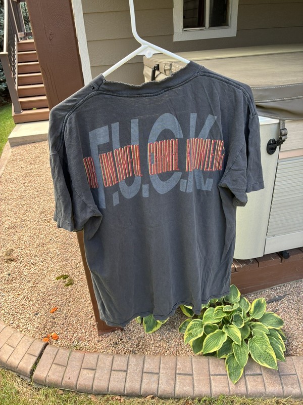 1991 Van Halen For Unlawful Carnal Knowledge Shirt Brockum worldwide size large gallery