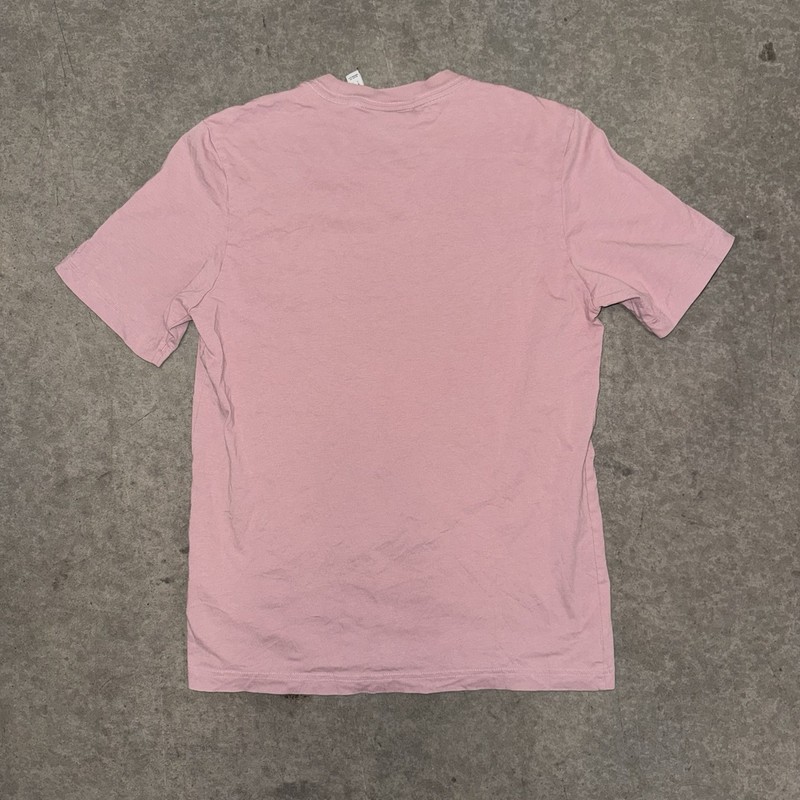 (Size S) Adidas Originals Mens Pink Trefoil Essentials Short Sleeve T-Shirt gallery