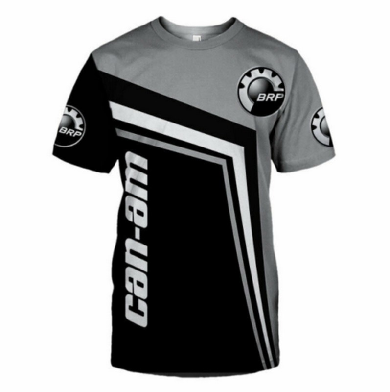Hot CAN AM 3D Full Printing BRP T-Shirt Size S To 5XL