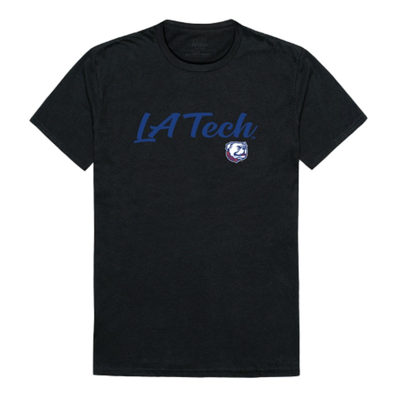 Louisiana Tech University Foundation Bulldogs LATECH NCAA Cotton Script T Shirt