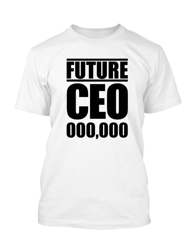 Graphic Future CEO Tee Shirt To Match Sneakers Street Wear Men Graphic Big Tall