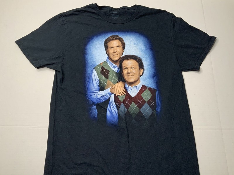 Step Brothers Shirt Adult Large Graphic Portrait Short Sleeve Crew Neck