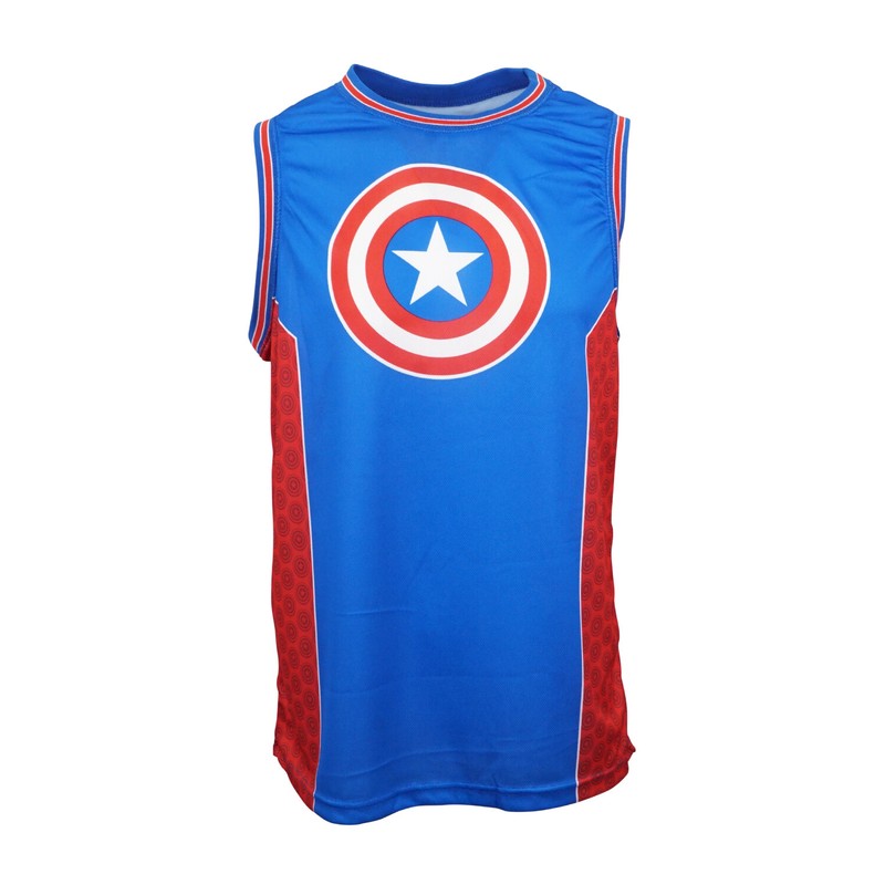 MARVEL COMICS CAPTAIN AMERICA #41 BASKETBALL JERSEY gallery