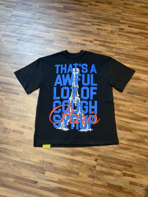 S-M-L-XL THAT'S A AWFUL LOT OF COUGH SYRUP T-shirt White / Black gallery