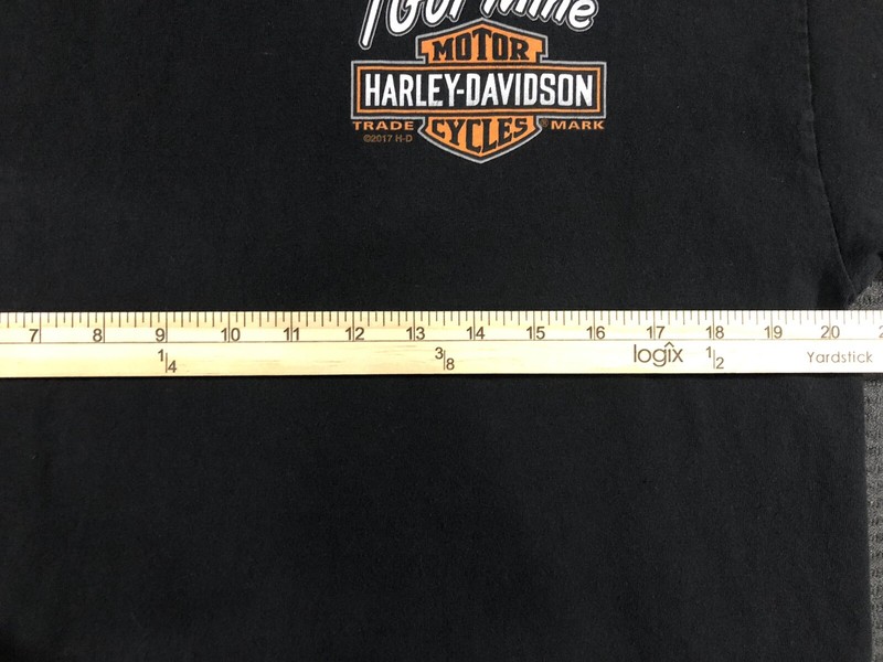 Harley Davidson I Got Mine Great River Road Illinois T Shirt Large Black gallery