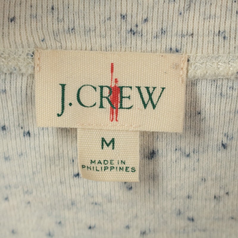 J CREW heritage brushed rib-knit henley t-shirt shirt MEDIUM thermal 90s oarsman gallery