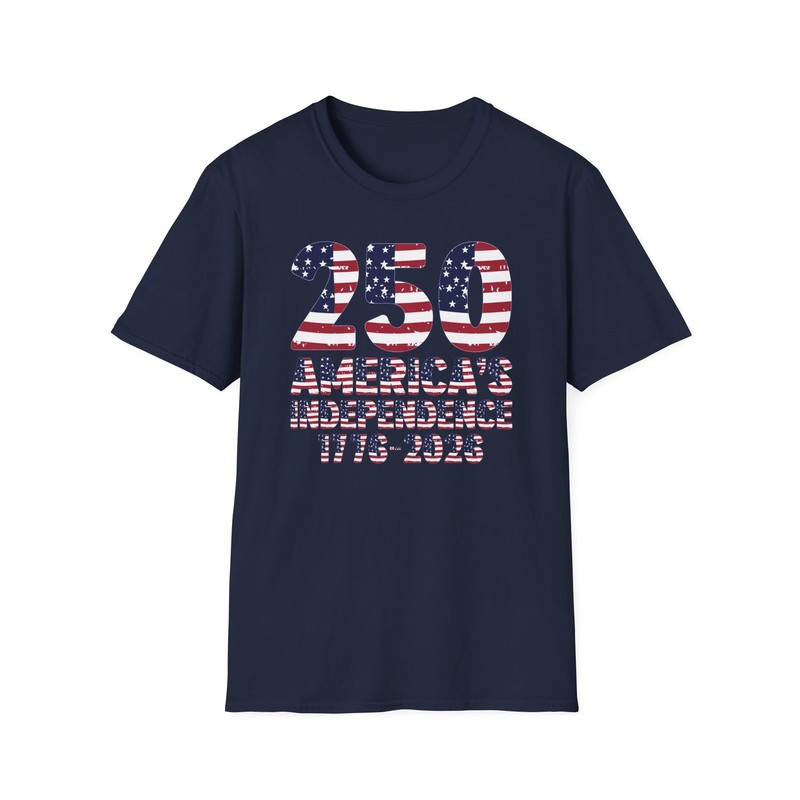 250 America’s Independence 1776-2026 T-Shirt USA Semiquincentennial Anniversary