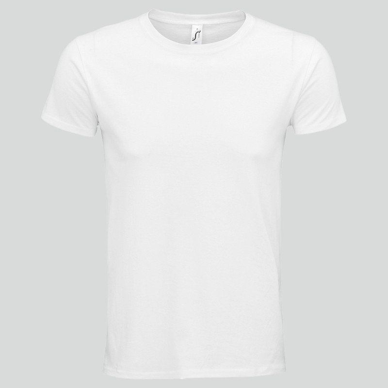 SOLS Unisex Adult Epic Organic T-Shirt Short Sleeve Ribbed Collar Plain Tee Top