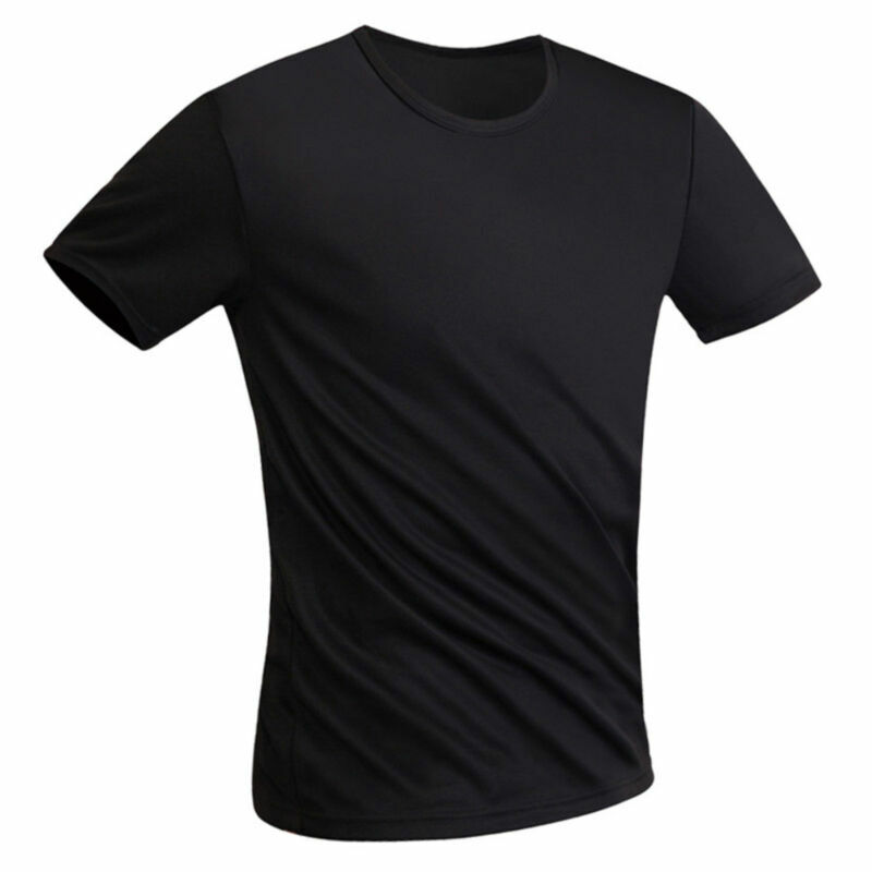Waterproof Men T-Shirt Anti-dirty Shirts Hydrophobic Breathable Quick Dry O Neck
