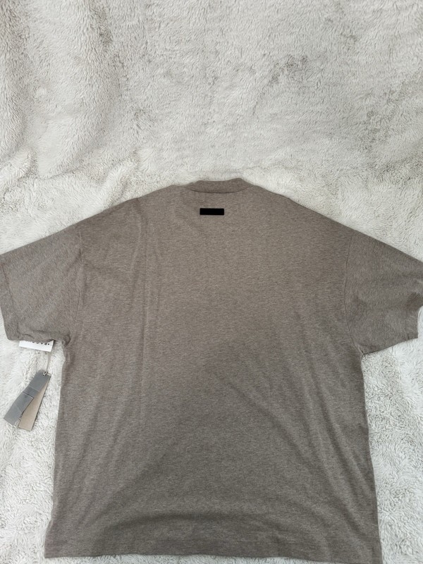 Essentials Fear of God Core Heather Cotton Jersey Men's Logo T-Shirt Size 2XL gallery