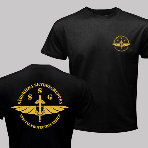 Sweden Special Protection Group SSG Särskilda Skyddsgruppen Military T-shirt