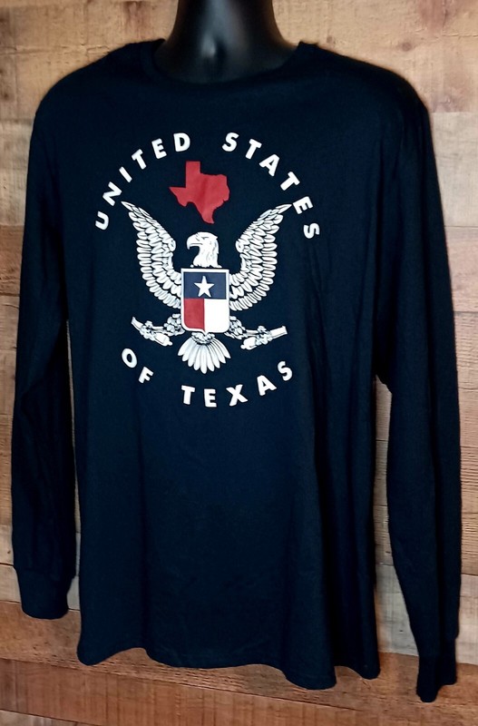 United States Of Texas Long Sleeve Shirt (Men’s Size XL) NWOT