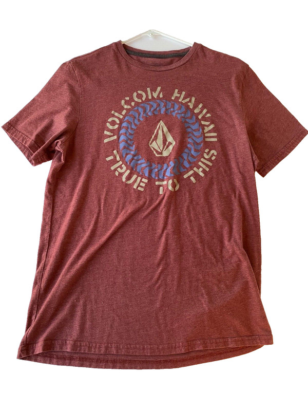 Volcom Hawaii True To This T-Shirt In Men’s Size Small