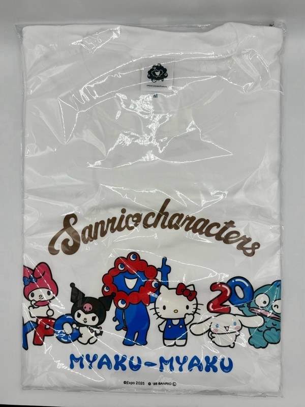 Osaka Expo 2025 Official T-Shirt – Myakumyaku × Sanrio Collaboration – Japan Lim