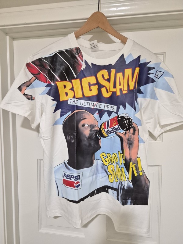 Pepsi Big Slam Shaq Shaquille O’Neal NBA Shirt T-Shirt XL