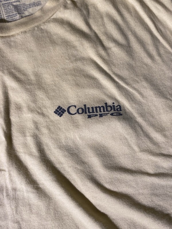 Columbia PFG T-Shirt Men’s Yellow Performance Fishing Gear Graphic Tee Outdoor gallery