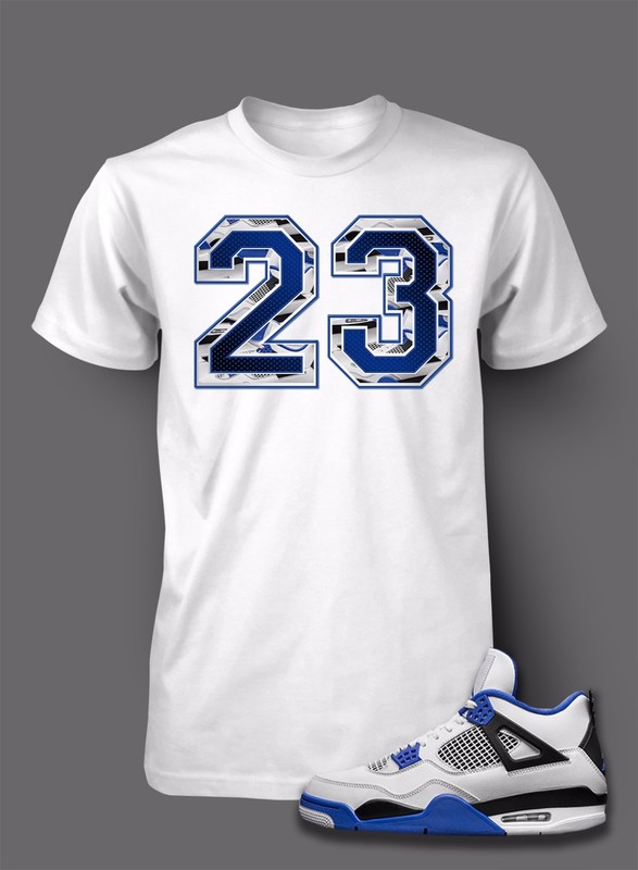 23 Graphic Sneaker Tee Shirt Match J4 Motorsport Big Tall Sm Pro Club Shaka RTP