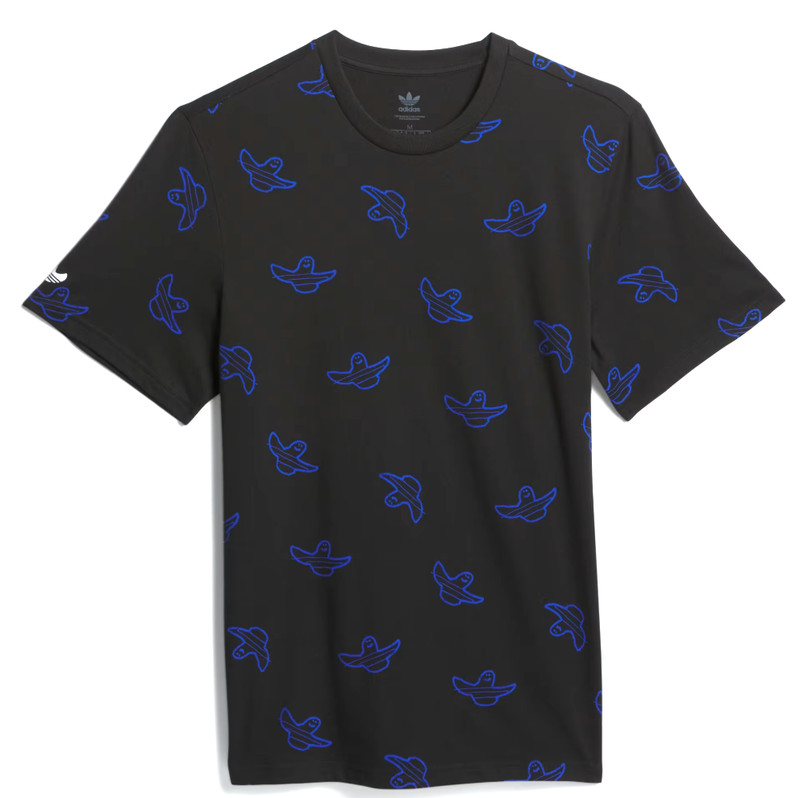 NEW MEN'S ADIDAS ORIGINALS SHMOOFOIL PRINT TREFOIL TEE SHIRT ~SIZE 2XL #IZ4861 gallery