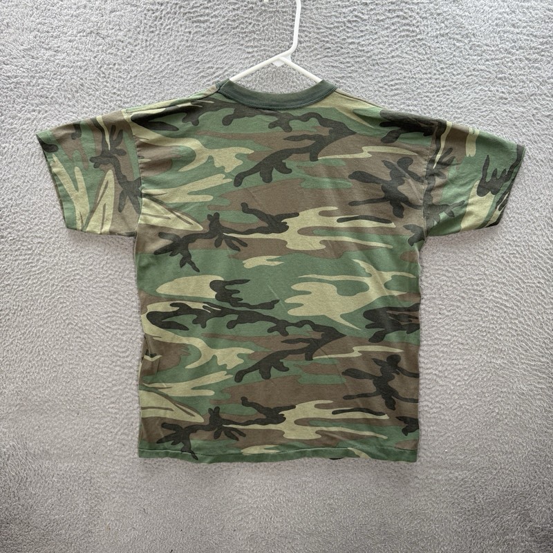 Vintage Outdoor Life Shirt Adult XL Camouflage Single Stitch Woodland Camo 90s gallery