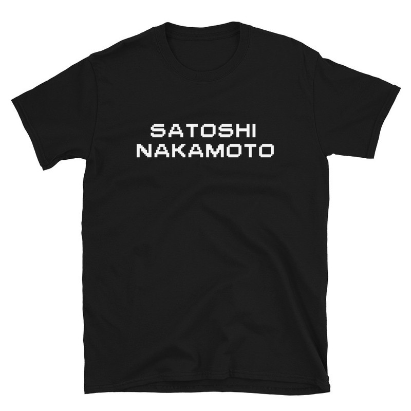 Bitcoin Satoshi Nakamoto Tee Trader Crypto T-Shirt