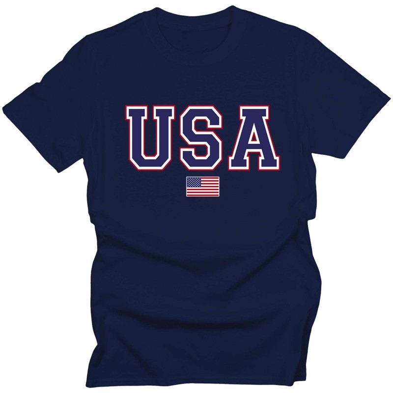 Patriotic American USA Graphic Tee | USA T-shirt | USA Flag T-shirt gallery