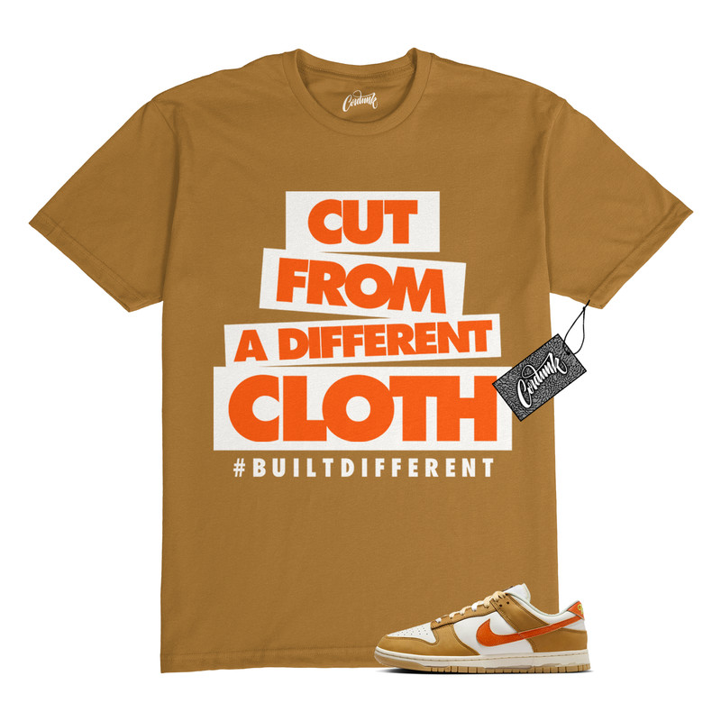 Dunk Wheat Safety Orange Sail Coconut Milk T Shirt to Match CLOTH