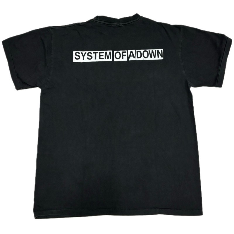 System Of A Down 1998 Vintage Promo SOAD HAND Sz.L Single Stitch Shirt REPRINT gallery