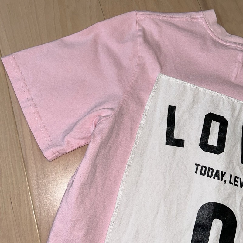 Studio Concrete 1 TO 10 Love 9 Tee pink T-Shirt Short Sleeve *Stain Size 0 gallery