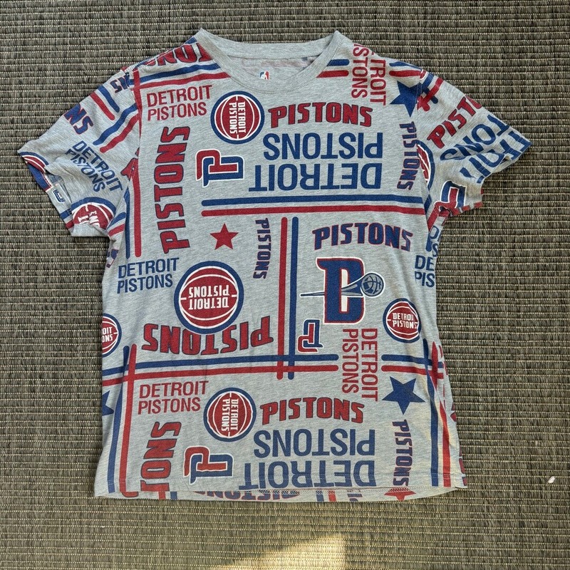 Detroit Pistons NBA All-Over Print T-Shirt