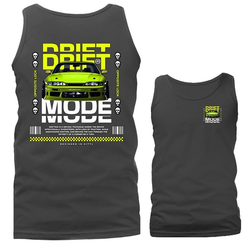Drift Mode Imported Tuned Custom JDM Sports Car Tank Top