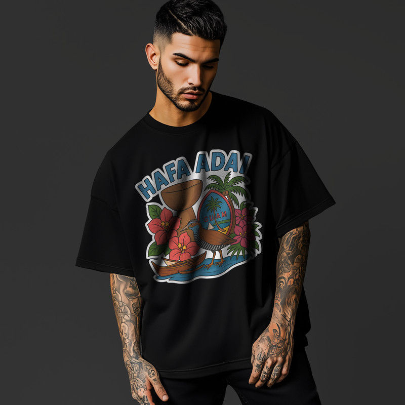 Guam Island Culture Graphic T-Shirt | Tropical Pacific Heritage Tee A537 gallery
