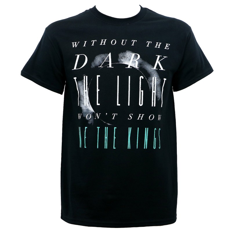 Authentic WE THE KINGS WTK Dark The Light Wont Show T-Shirt S M L XL 2XL NEW
