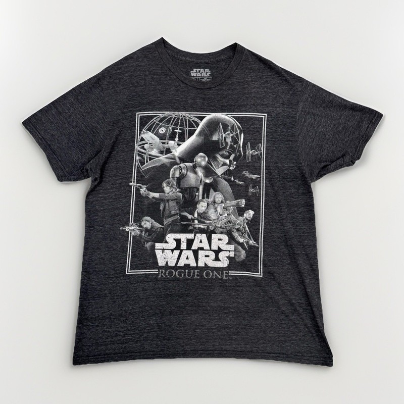 Star Wars Rogue One Shirt Adult Size Large Vader Ensemble Short Sleeve